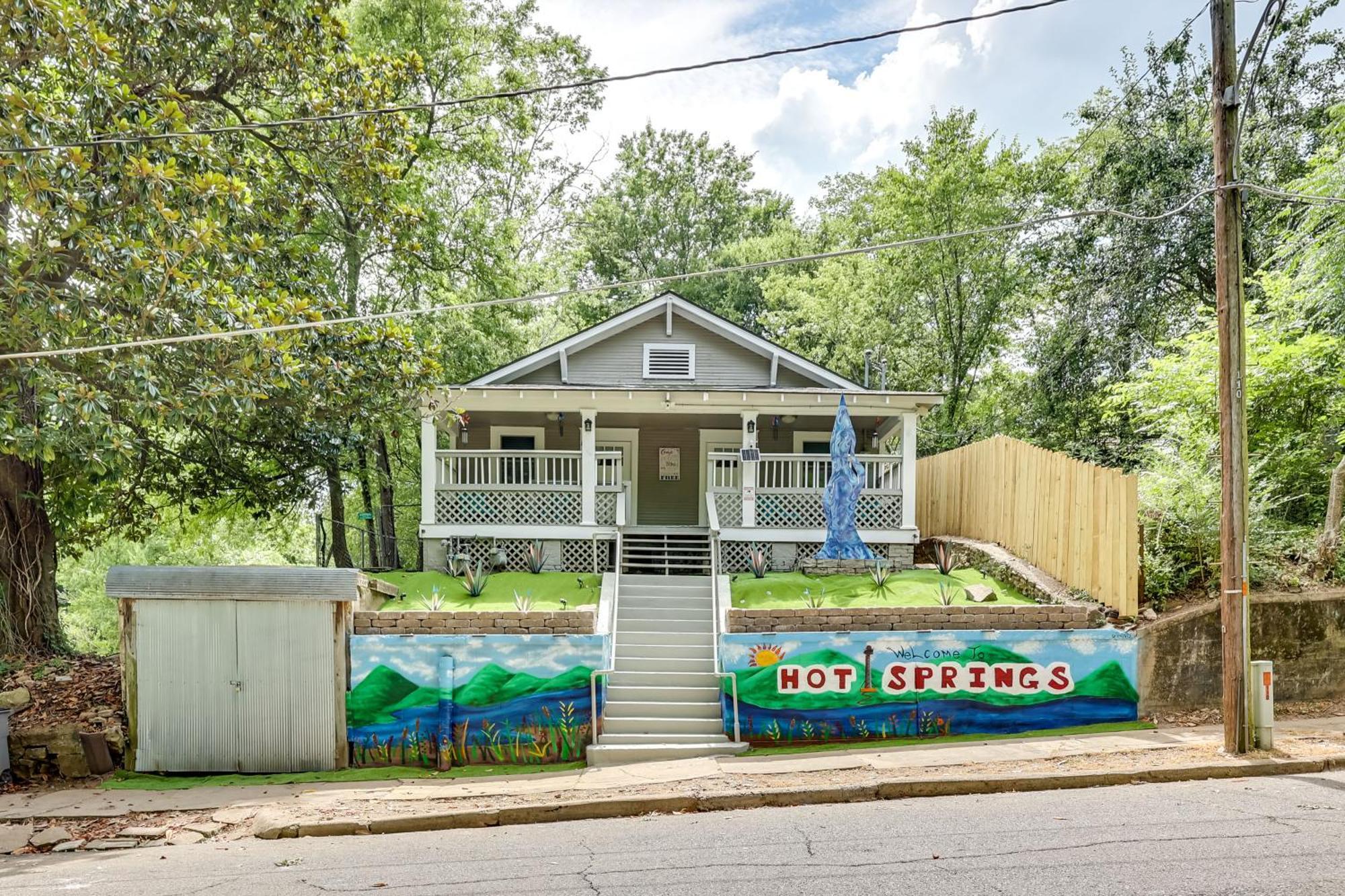Hot Springs Home With Yard, Walk To Bathhouse Row! Exteriér fotografie